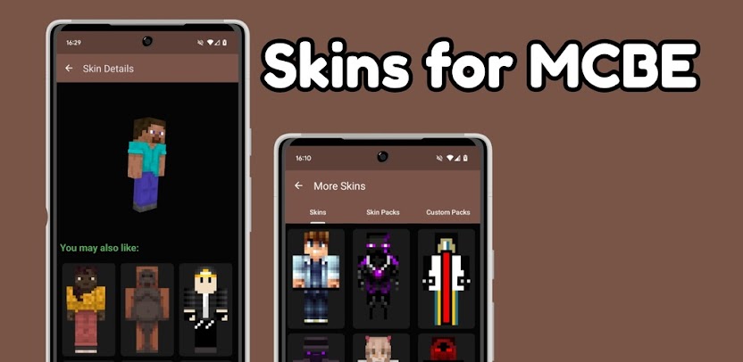 Skins für Minecraft Bedrock Edition
